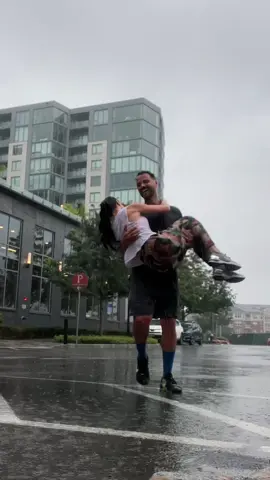 We went for a run and we were blessed with this rain 🌧️🤍 #husbandwife #couplegoals #rain #couplelove #rainyday #lovemetender #foryou @It’s Junio Enrique 