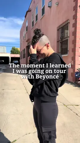 I was so focused on not giving up on my journey that I completely forgot what the destination was until it ran straight into me😭🥹🖤 #fypシ #fyp #beyoncedancers #beyonce #beyhive #renaissance #aliensuperstar #renaissanceworldtour #clubrenaissance #dreamjob #dreams 
