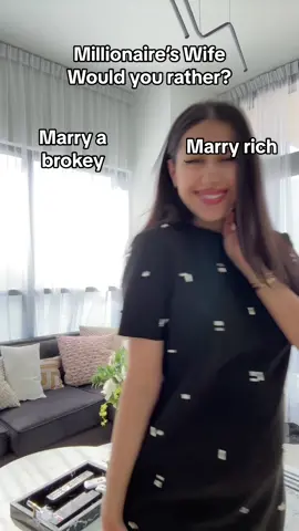 This was fun🫶🏻 part two? #wouldyourather #rich #marry 