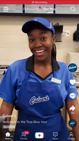 #greenscreenvideo #fypシ #culvers #culverscrew #fastfood #jobs #chicago 