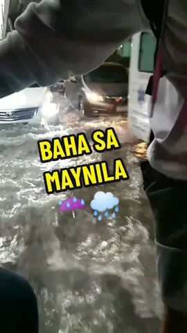 Grabeng lala ng baha. Simula Edsa Taft, UN, hanggang divisoria. Sa mga papasok pa lang ngayong umaga. Ingat kayo guys. 😢 #f #fy #fyp #foryou #foryoupage #foryourpage #trending #fypp #rain #water #manila  #baha #flood #flashflood #taft #commuters #ph #philippines #fory #foryoupagee #trending #tiktok #viral #ngayon #balita #bagyo #typoon #supertypoon #cars 