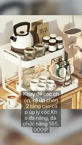 Khay 2 tầng đựng đồ sang trọng #Master2023byTikTok 