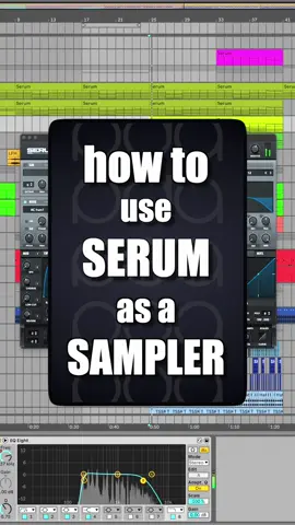 Use Serum as Sampler #serumsynth #musicproduction #ableton #sounddesign