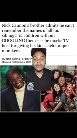 Why do celebrities name they kids weird names#greenscreen #nickcannon #gabrielcannon #12kids #toomany #funnymoments #fyp #fypシ 