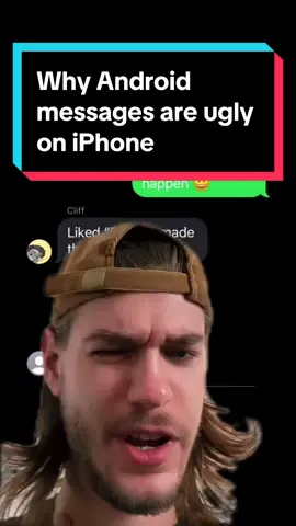 Replying to @curtain boy The ‘just get an iphone mentality’ makes texting worse for everyone #iphone #android #technews #techtoktips #imessage #greenscreen 