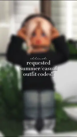 requested summer/casual outfits!! #elliuvh #elliesvalleys #fyp #foryoupage #fypシ #roblox #bloxburg #outfitcode #outfitcodes #berryavenue #outfitcodesberryavenue #outfitcodesbloxburg #Summer #summeroutfits #casualgames #casualoutfits 