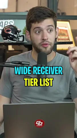 What do you think of this WR tier list? 📊 #nflwiderecievers? #nflreceivers #top5widereceivers #bestwidereceiver #top20wrs #top5wrs #top10wrs #nflwrrankings #widereceivertierlist #bestwidereceivers #capsoffrankings #capsofftop10 #capsofftierlist #zayflowers10 #davanteadamsishim #stefondiggsbills #justinjefferson18💛💜😈 #cooperkuppmvp #capsoffpod 