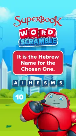 Unscramble more words and play more games! Click + to follow us! 😊📲🤖 #WordScramble #BibleGames #Games