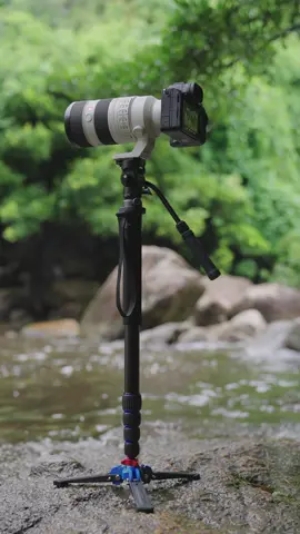 Get the shot no matter what the terrain is like. The T222 monopod with extended base goes where tripods can't.#neewer #camera #tripod#monopod  #cameratripod #Outdoors #shootvideo #photography #Trekkingpoles #viralvideo