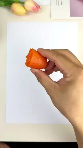 Hurry up and make a picture of the radish that dad cooked, it's very simple!#painting #art #artist #drawing #fyp