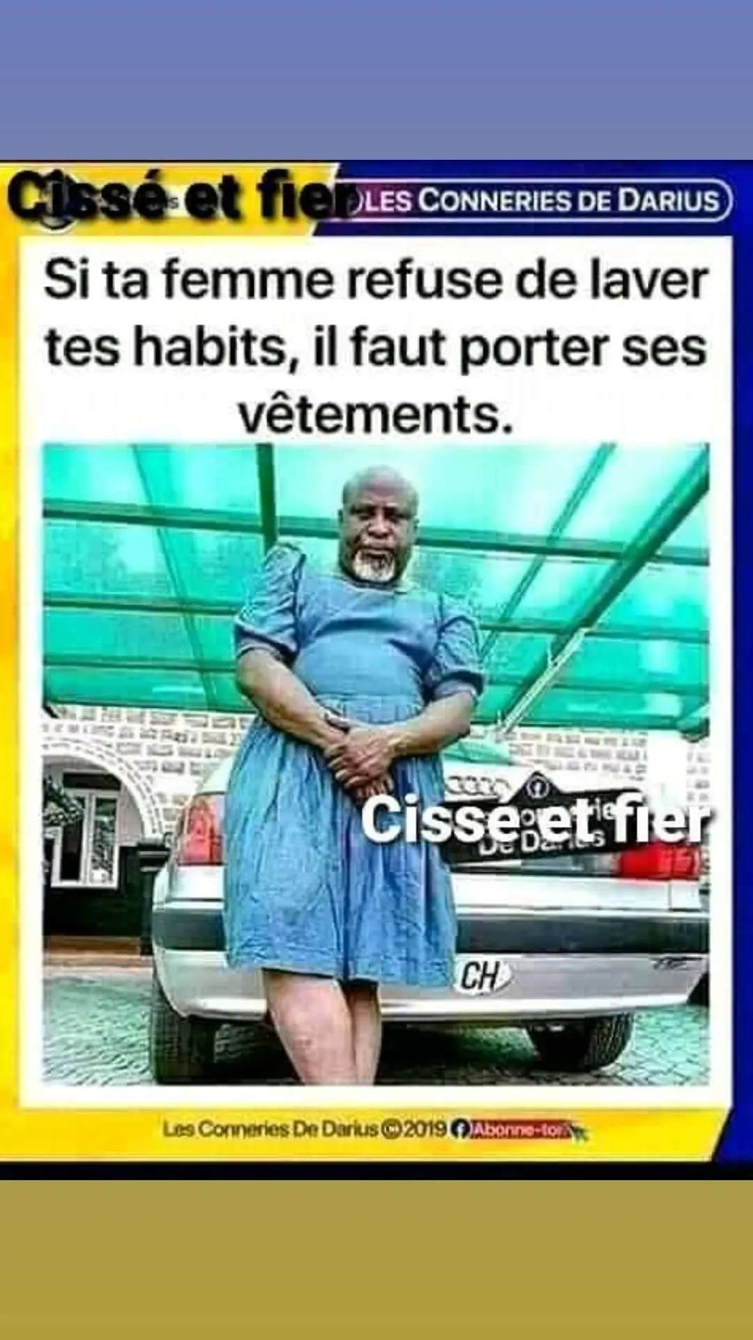 Mr Cissé vous parle ✌🏿💕💕💕#humour #fun #peaceandelove🤝🏿💕 