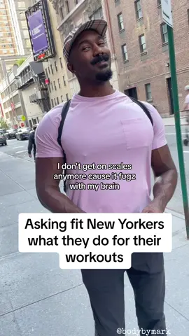 Asking fit New Yorkers what they do for their workouts 🧐. #Fitness #nyc #foryou #foryourpage #nycpersonaltrainer #FitTok #workoutroutine 