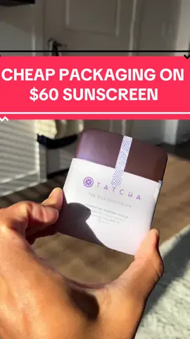 I love @Tatcha but what is this? #tacha #badpackaging #sunscreen #nowhitecast #spf #skincare #fyp #foryoupage 