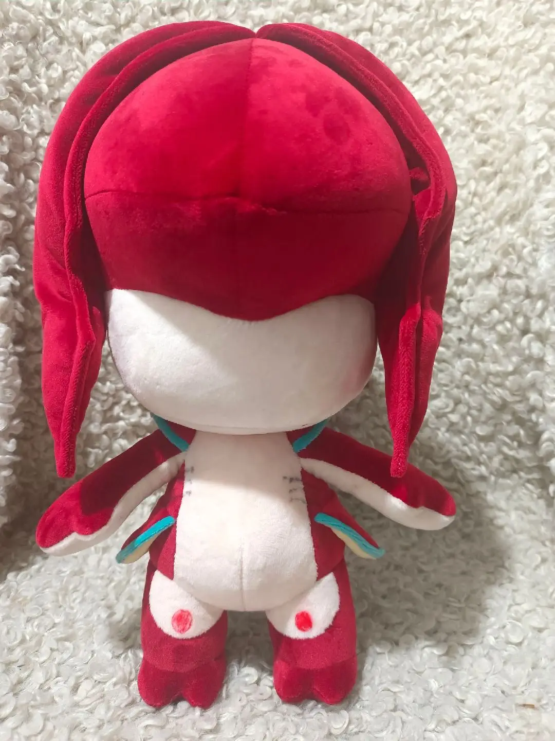 Although the eyes haven't been made yet.But you know who she is, don't you?#undefinedesign #thelegendofzelda #hyrule #mipha #doll #design #DIY 