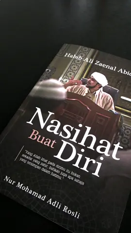Buku yang penuh dengan nasihat yang baik untuk kita perbaiki diri 🤍 #nasihatbuatdiri #bukunasihat  #bukunasihatbuatdiri #habibalizainalabidin 