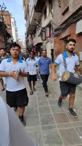 music is all we need… #gunla #kohitydhabajakhala #kirtipunyamahabihar #culture #nyakhi_baja 