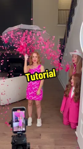 turn into BARBIE with me 😱💕 #tutorial #barbie #barbiegirl inspo @Lucia Liu 