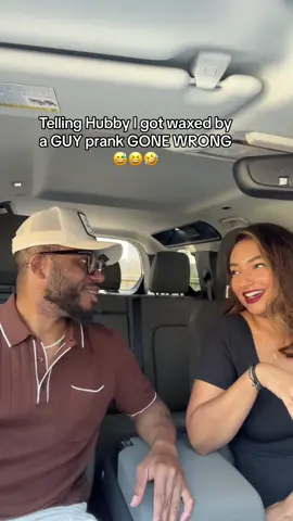 Telling Hubby I got waxed by a GUY prank GONE WRONG😅😆🤣 