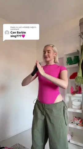 Replying to @yuh m0dd@ m@n The musical theatre just comes out of me sometimes yano???! 🤭🤭🤭 #barbie #barbietiktok #BarbieMovie #whatwasimadeforbillieeilish  #VoiceEffects 