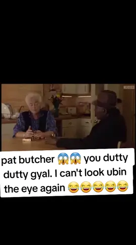 u will never see pat butcher from EastEnders the same again. oh pat u dutty dutty gyal 😂😂😂 #supremebantz #fyp #fypシ #eastenders ##patbutcher #funnydubbing #patrick #bbc bbc 