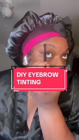 DIY EYEBROWS #diyeyebrowtint #eyebrowtinting #eyebrowtutorial 