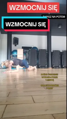 WZMOCNIJ się! Czyli ćwiczenia wzmacniające mięśnie głębokie 💪 Każde ćwiczenie wykonuj przez minutę. Całość powtórz 3 RAZY 🔥 Ćwicz ze mną i pamiętaj o systematyczności 🔥 Ps. W redukcji masy ciała, kluczową rolę odgrywa dieta. #core #miesnieglebokie #tbc #tbw #wzmacnianie #calecialo #zdrowykregoslup #kregoslup #fizjoterapia #rehabilitacja #Fitness #aerobic #zdrowie #cwiczenia #autoterapia #trening #bol 