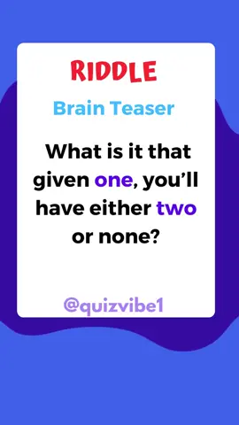 Can You Crack This Riddle?.... #riddletime  #riddle  #riddles #brainteaser #riddlechallenge #quizvibe1 #titkok #riddlemethis #riddlegame #viral #fyl #fyp #fypシ #shorts