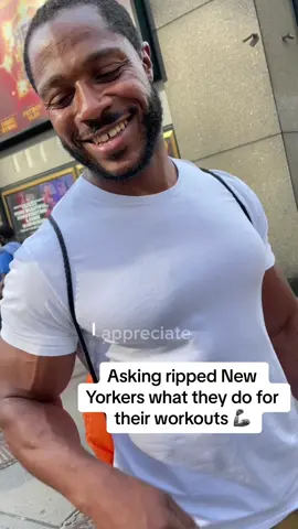 Asking fit New Yorkers what they do for their workouts 😳🦾 #nyc #FitTok #workoutroutine #foryoupage #foryou #nycpersonaltrainer 