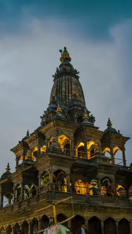 Krishna Mandir, Patan, Lalitpur 📍 Krishna Mandir, is a 17th-century Shikhara-style temple built by King Siddhi Narsing Malla in Patan Durbar Square, Lalitpur district of Nepal. The temple was damaged by 2015 earthquake, and was later restored in 2018. Video: @sjfilmsnepal #krishnamandir #patandurbarsquare #patan #temple #beautifuldestinations #visitnepal #nonextquestion 