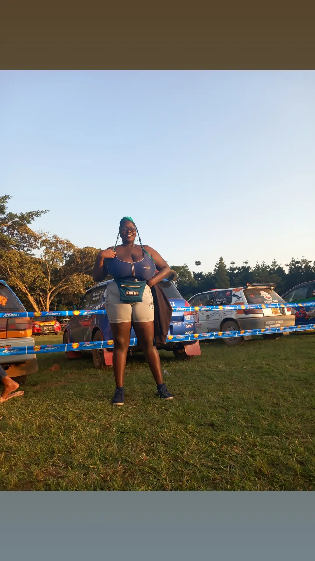 it was a sporty weekend!  #misscurvyuganda #bigchestproblems #curvytiktok #plusizemodel #bigchest #plussize #tiktokuganda #viral #foryoupage #bbw #bbwsoftiktok #curvy #fyp #extremebody #cornet 