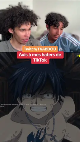 Viens sur twitch #fairytail #twitch  #lucy #natsu #erza #grey #manga #weeb #anime #fyp #prt #foryoupage #pourtoi #react #reaction #twitch #cliptwitch #tvabdou 