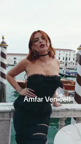 Thank u for having us @amfar !! #amfar #amfarvenezia 