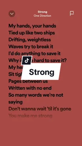 Strong!🎶 #onedirection #ruelyrics #strong #spotify #songlyrics #viralllllll #fypシ #fypviralシ #trending 