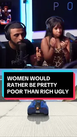 WOMEN WOULD RATHER BE PRETTY POOR THAN RICH UGLY #freshandfit #freshandfitpodcast #freshandfitmiami #myrongaines #myron #freshprince 