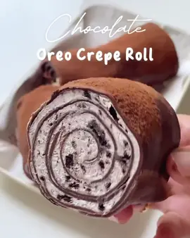 Yummy versi oreo🤭 . . . . . Chocolate 🤝🏻 Oreo. by @sentiasa.lapar . . . . . . . . . ➡️Please Contact Us For Credit or Removal⬅️⁣ ______ #resepkue #doyanbaking #kueenak  #cakedankue #kuejadul #fotokue #oreocrepe #crepecake #creperoll  #belajarbaking #resepbaking #idees #bakingcookingpemula #rotienak #reseproti  #bakingcookingaesthetic  #hobibaking😍 