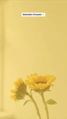 Setembro é amarelo,  quem dera se todos tivessem esse mesmo olhar em todos os meses! Depressão é coisa séria!!!! por um mundo com mais empatia e amor ao próximo! #foryou #fy #reflexão #saúde #emocional #depressão #ansiedade #setembroamarelo 
