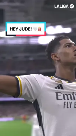PURE JUDE’S PASSION. 🤍🍿 (and the crowd goes wild) #LALIGAEASPORTS #TikTokFootballAcademy #TikTokFootball #DeportesEnTikTok #RealMadrid #Bellingham 