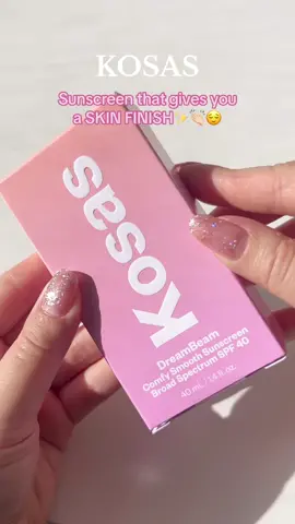 @Kosas dream beam sunscreen 👏🏻😍 This is actually a really nice sunscreen, Im loving the applicator tip, it blends absolutely seamlessly, no piling, and looks like a skin finish, with no kind of cast at all. This will look exactly like your skin tone. Has peptides,ceramides & is hydrating. The only thing that was slightly off putting to me is theres a slight smell that hits you when you first use it, its pretty subtle but something I noticed. Overall they did a great job with this one.  #ugcportfolio #ugcbeauty #ugcexample #ugctips #ugcadvice #beautyugc #ugcjourney #ugcjourneyupdate #beautytips #beautytutorial #makeuptips #makeupadvice #microinfluencerjourney #makeupugc #skincareugc #skincarerecommendations #grwm 