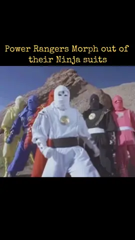 Ninjetti Rangers Morph out of their  Ninja ranger forms.. I was never a big fan of this lol #foryourpage #fypシ #powerrangers #mmpr #morphin #foxkidsnetwork1990 @Chris @Drew Jackson  @Swa Da Gentleman 