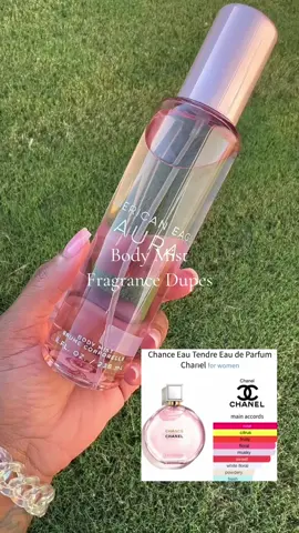 Hey y’all!!  Here are some inexpensive body mists that don’t just give vibes, they give DUPE!!🤍 The mists are from @Bath & Body Works and @American Eagle Have you tried any of these? Comment below Enjoy Everyone! Any questions leave them below 👇🏾  Fragrances Shown: You’re The One (Lancôme Idole Nectar) Ivory Cashmere (11:11 Lake and Skye) Aura (Chanel Chance Eau Tendre EDP) Be True (Marc Jacobs Perfect Intense) #fragrancetiktok #fragrancedupes #perfumetiktok 