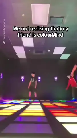 He was in DISTRESS 😭  #fyp #colourblind #funny #viral #friend 
