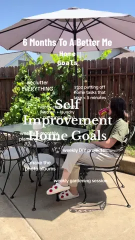 In 6 months, I hope to have no clutter, no mile-long to-do list, and time set aside to make our home cozy and clean ✨ Decluttering will make a HUGE difference day-to-day and I look forward to having our home and daily life more organized overall 😌 #SelfImprovement #wfhmom #relatablemoms #sixmonthtransformation #selfimprovementdaily #lifechanges #lifetransformation #betterme #betterhabits #healthyhabits #decluttering #clutterfreewithkids #simplifyyourlife #lifeadminday #organizemylife #diyprojects #craftymoms #diymoms 