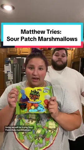 Comment below what matthew should try next! #matthewtries #matthewtriessourpatchkids #sourpatchkids #sourpatchmarshmallows #matthewtriesmarshmallows