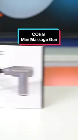 CORN Mini Massage Gun! #newegg #techtok #cooltech #unbox #asmrunboxing  #massagegun #massager #sportrecovery 