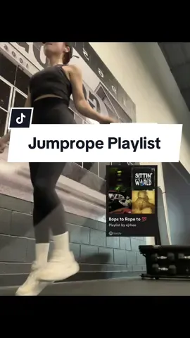 Replying to @Ty Murdoch  if you enjoy hip hop + jumproping - this ones for you 🔥 playlist link in bio! #jumprope #jumpropeworkout 