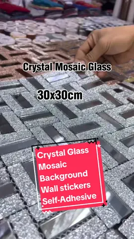 Crystal Mosaic Glass Background Wall Stickers #fyp #foryoupage #fypシ #crystal #homedecor #wallsticker #affiliatetiktok #affiliate #affiliatemarketing #SmallBusiness #foryoupageofficiall #CapCut 