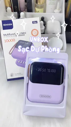 Quá là xinhh , highly recommend <3 💜#sacduphong #sacduphongkhongday #unboxing #backtoschool #pinduphong #thaothichriviu #xuhuong #fyp #viral #trending #foryou 