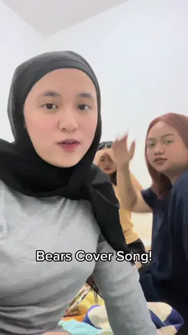 aslinya kalo serius bagus kok🙏🏻  cb tebak suara kita dong? #coversong 