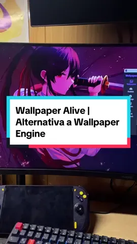 Fondos animados GRATIS para tu PC Windows! Si no quieres pagar Wallpaper Engine, aqui tienes la alternativa llamada Wallpaper Alive también de Steam. Aplicaciones Gratis que necesitas para tu PC Windows. #fy #fyp #windows #custom #laptop #techtok #wallpaper #pctips #tech #wallpaperengine #wallpaperalive #aesthetic #free #gratis #pc 
