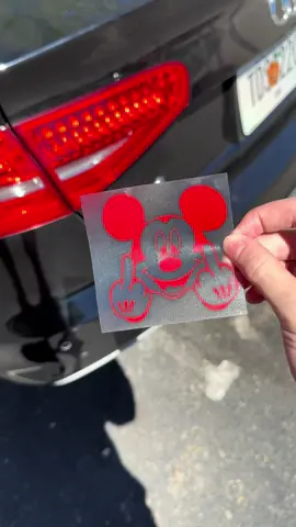 Mickey got opps 😤 #mickeymouse #opps #decals #fyp 